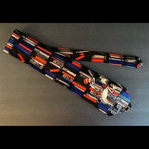 Dr. Seuss Silk Tie Cat in the Hat I Can Read With My Eyes Shut